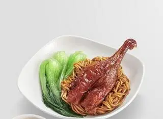 Hình ảnh Mì Vịt Quay Áp Chảo Khô(Đùi)