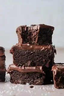 Hình ảnh Chocolate ganache brownie