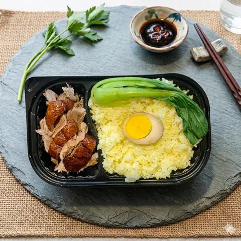 Hình ảnh Cơm Vịt Quay Xé Phay