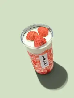 Hình ảnh Sữa Dâu Sấy Kem Phô Mai