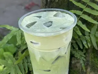 Hình ảnh Tàu hũ matcha latte