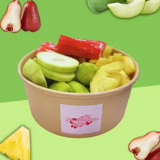 Hình ảnh Set Trái Cây Tươi Mix 4 Loại Xoài Non - Thơm - ổi  - Cóc Non