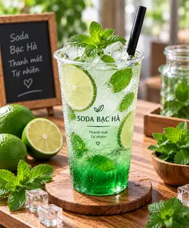Hình ảnh Soda bạc hà