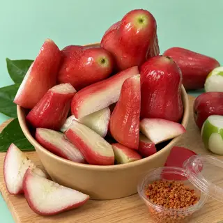 Hình ảnh Mận Hồng Đào Cắt Sẵn