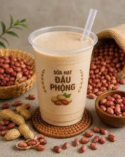 Hình ảnh Sữa Đậu Phộng