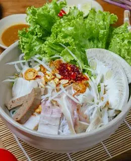 Hình ảnh Bún mắm nêm tai heo