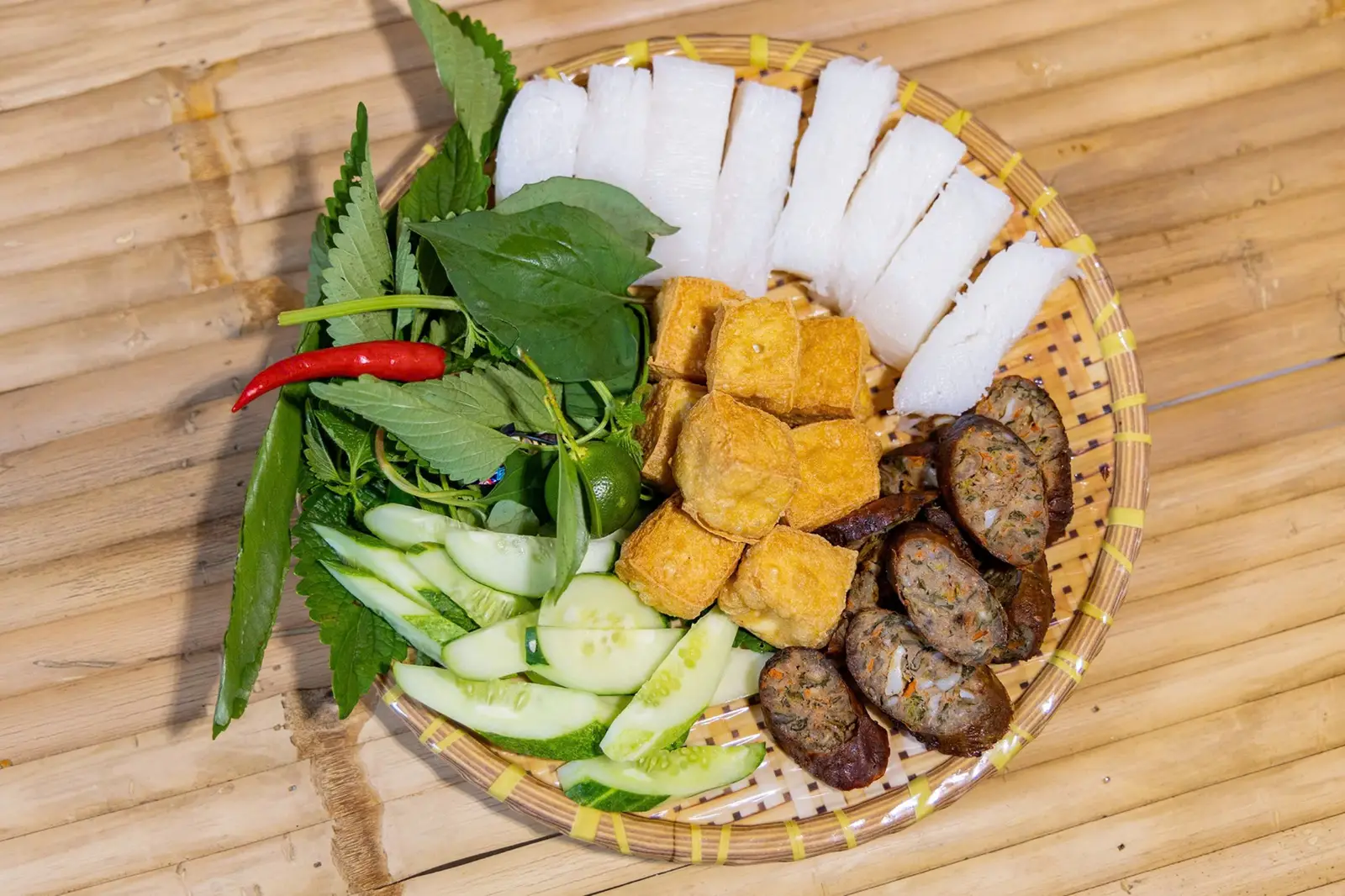 Hình ảnh Bún đậu dồi sụn