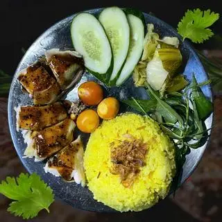 Hình ảnh Cơm Gà Ta Sốt Tiêu