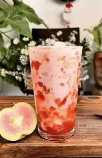 Hình ảnh Sữa chua ổi hồng