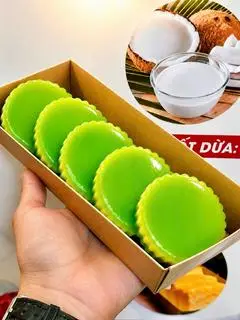Hình ảnh bánh heo sầu riêng cốt dừa 