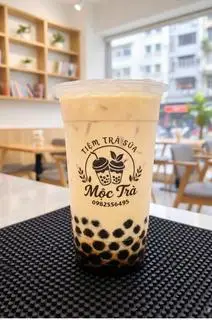Hình ảnh trà sữa gạo rang nhật