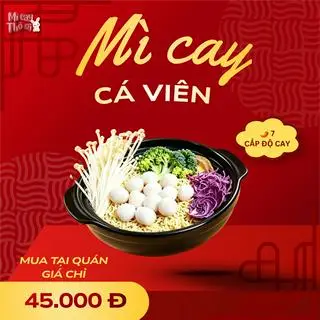 Hình ảnh Mì cay cá viên