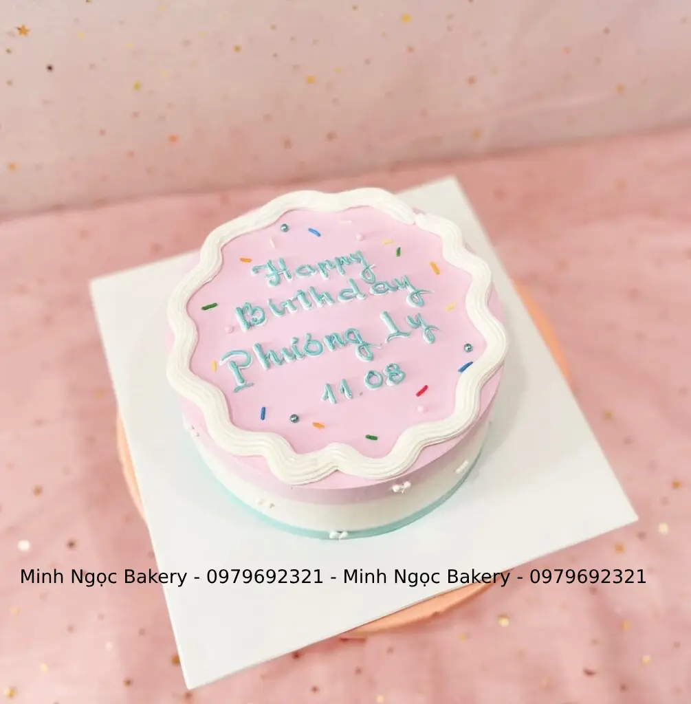 Hình ảnh Bánh kem đơn giản mẫu 2