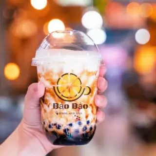 Hình ảnh Sữa tươi trân châu đường đen