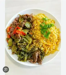 Hình ảnh cơm chiên dưa bò