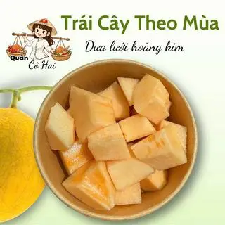 Hình ảnh Dưa Lưới Gọt Sẵn Giòn Ngọt Thanh Mát Lạnh