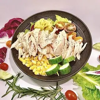 Hình ảnh [헬창 형님들을 위한] 수비드 닭가슴살 샐러드 / Chicken breast salad / Salad Ức gà hầm sous vide 