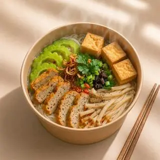 Hình ảnh BÚN KHỔ QUA CHẢ CÁ CHAY
