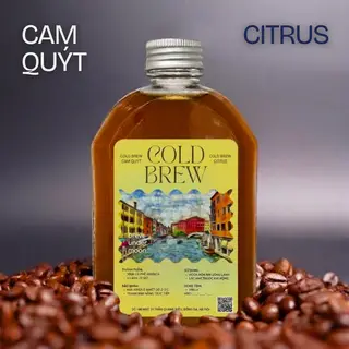 Hình ảnh Chai Cold Brew Cam Quýt (250ml)