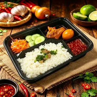 Hình ảnh Cơm Thịt Kho Trứng