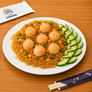 Hình ảnh Mì trộn 6 tôm viên