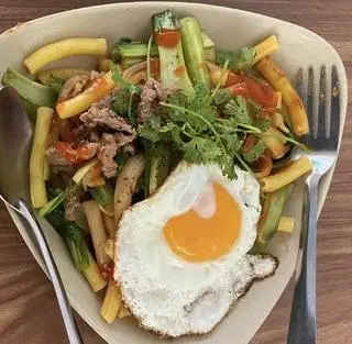 Hình ảnh Nui xào bò trứng
