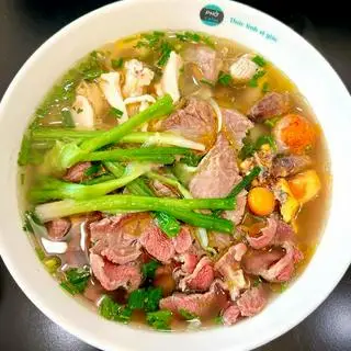 Hình ảnh Phở gà bò đặc biệt - nước dùng bò