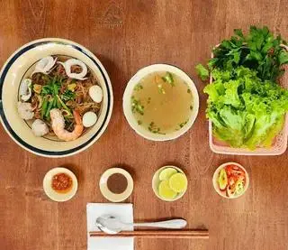Hình ảnh Hủ Tiếu Tôm Mực khô