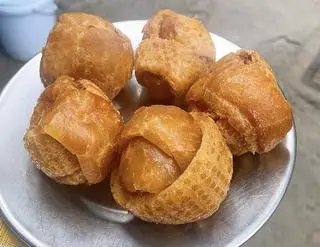 Hình ảnh BÁNH MÌ CUỘN KHOAI MÔN TÔM THỊT