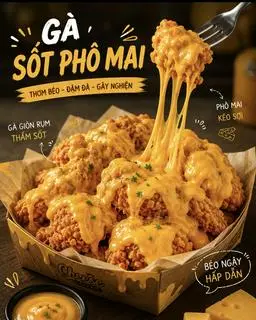 Hình ảnh Gà sốt phô mai