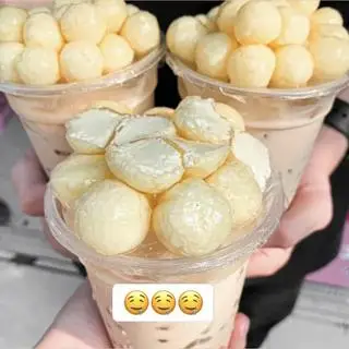 Hình ảnh Trà Sữa Phô Mai Viên Ly 700ml