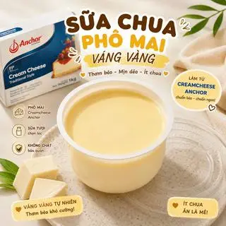 Hình ảnh Sữa chua phô mai Váng Vàng set 10 hũ