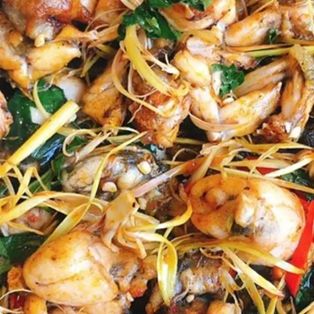 Hình ảnh Ếch Xào Sả Ớt