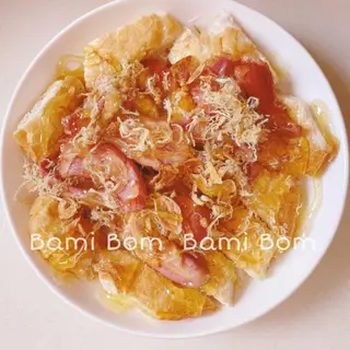 Hình ảnh BÁNH MÌ NƯỚNG SỐT  KEM BƠ TRỨNG 