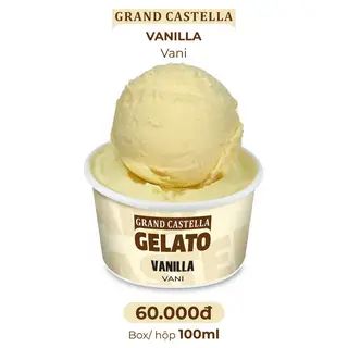 Hình ảnh Vanilla Gelato 100ML - Kem Vani 