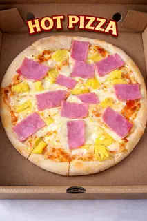 Hình ảnh Hawaiian Pizza Size L 