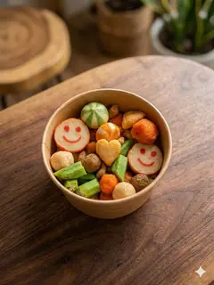 Hình ảnh cá viên chiên truyền thống nhỏ