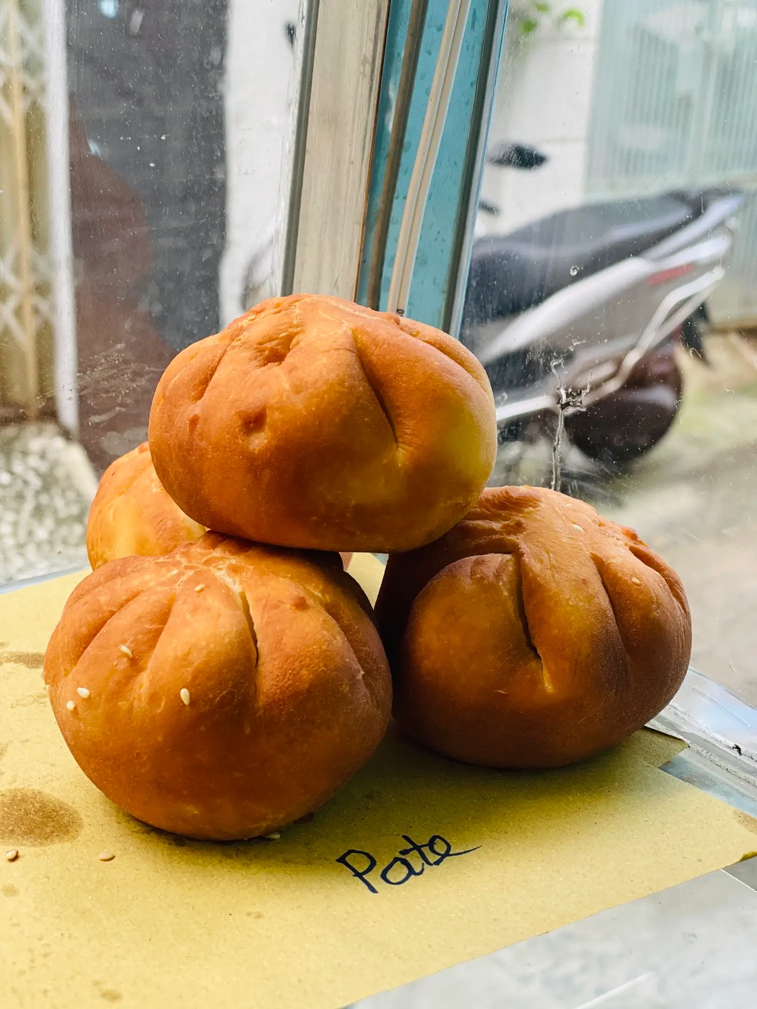 Hình ảnh Combo 3 bánh bao pate+phomai+thịt xay