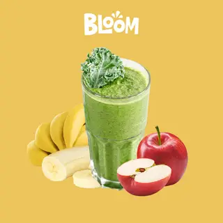 Hình ảnh Sinh tố chuối, táo, kale