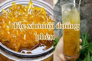 Hình ảnh Tắc xí muội đường phèn 