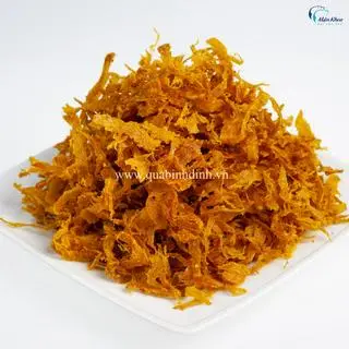 Hình ảnh khô mực xé sợi 100gr