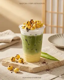 Hình ảnh Matcha bắp non