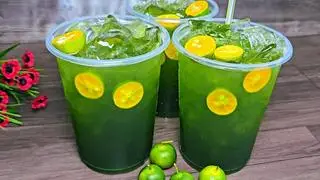 Hình ảnh Trà tắc Thái xanh 1 lít