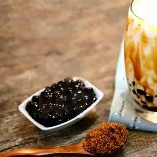 Hình ảnh Sữa tươi trân châu đường đen