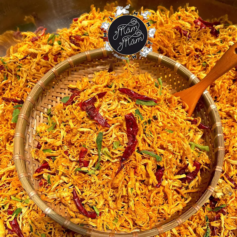Hình ảnh Khô Gà Lá Chanh - 300gr
