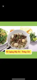 Hình ảnh Mì quảng bắp bò - trứng cút