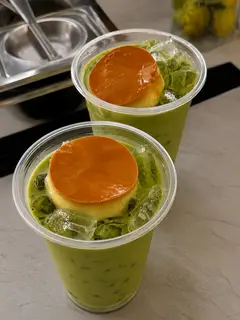 Hình ảnh Trà Sữa Bánh Flan