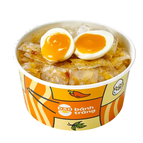 Hình ảnh Bánh Tráng Tỏi Hành Phi Bóp Lòng Đào