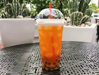 Hình ảnh Trà Đào Trân Châu 3Q