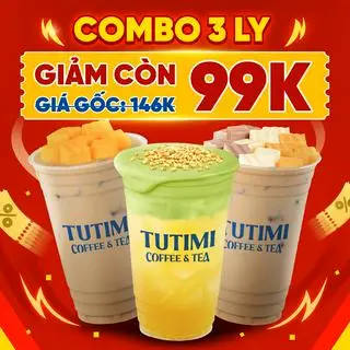 Hình ảnh Combo 3 ly size L TuTiMi - 99K